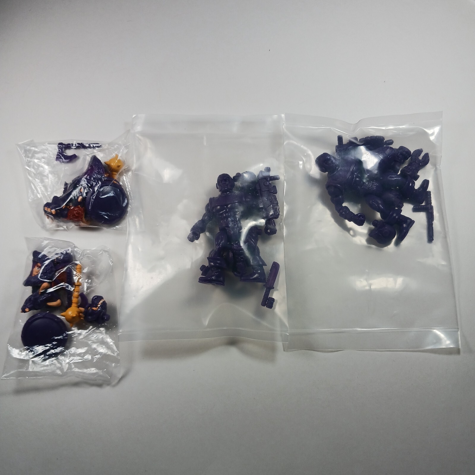 Purple Glyos Warlords of Wor Battle Tribes Figures New Sealed Lot