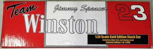 1998 Racing Champions Jimmy Spencer 23 Team Winston No Bull 1:24 Paint/Gold Set - Picture 13 of 19