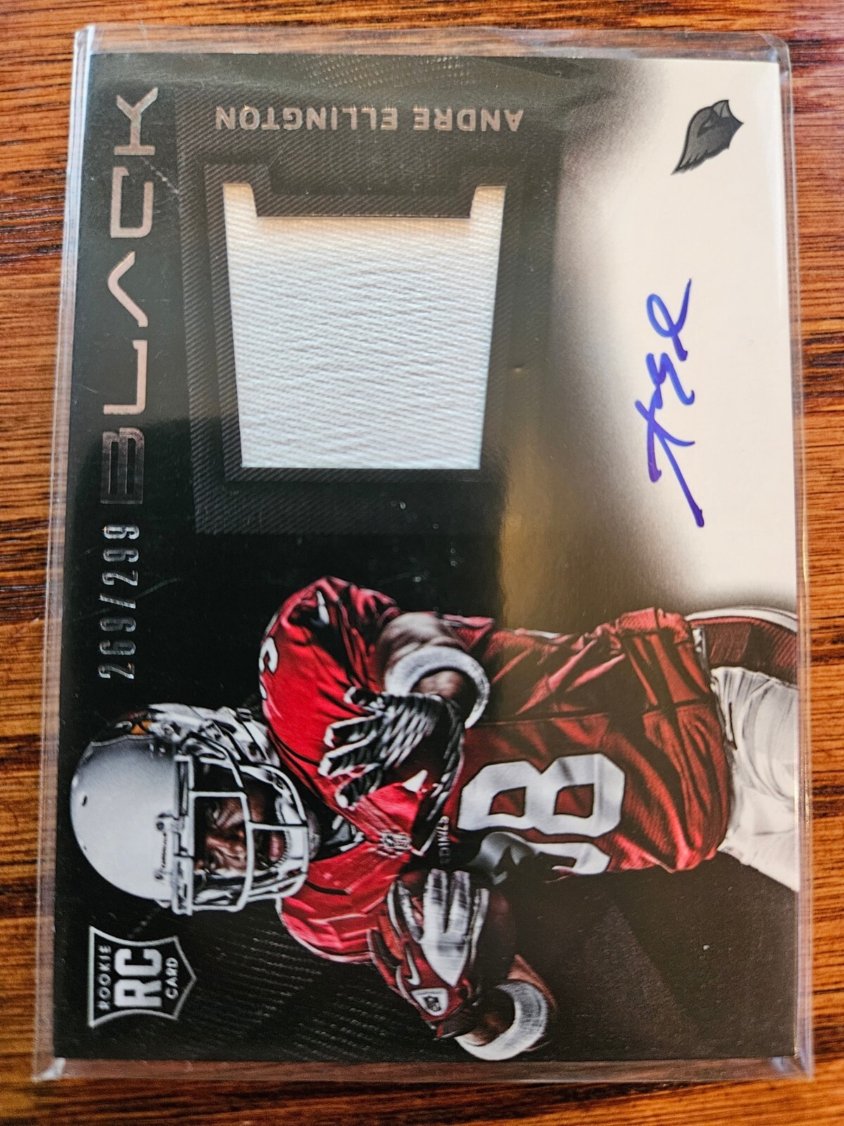 2013 Panini Black Andre Ellington AUTO #202 269/299 Colts