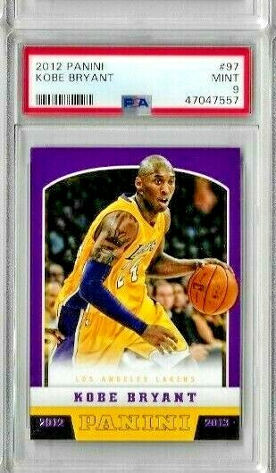 2012 Panini #97 Kobe Bryant PSA 9 Lakers | eBay