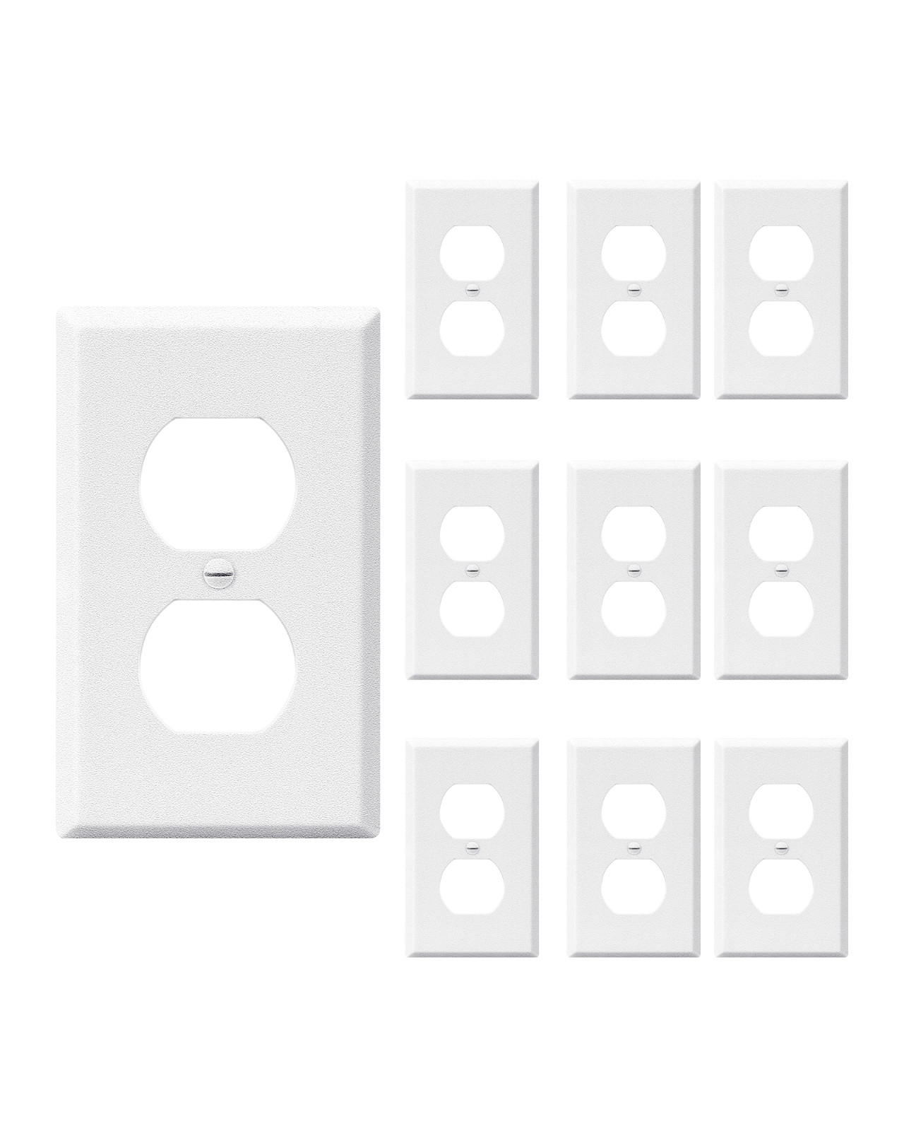 Cover Electrical Outlet Cover Plates Texture White Usa