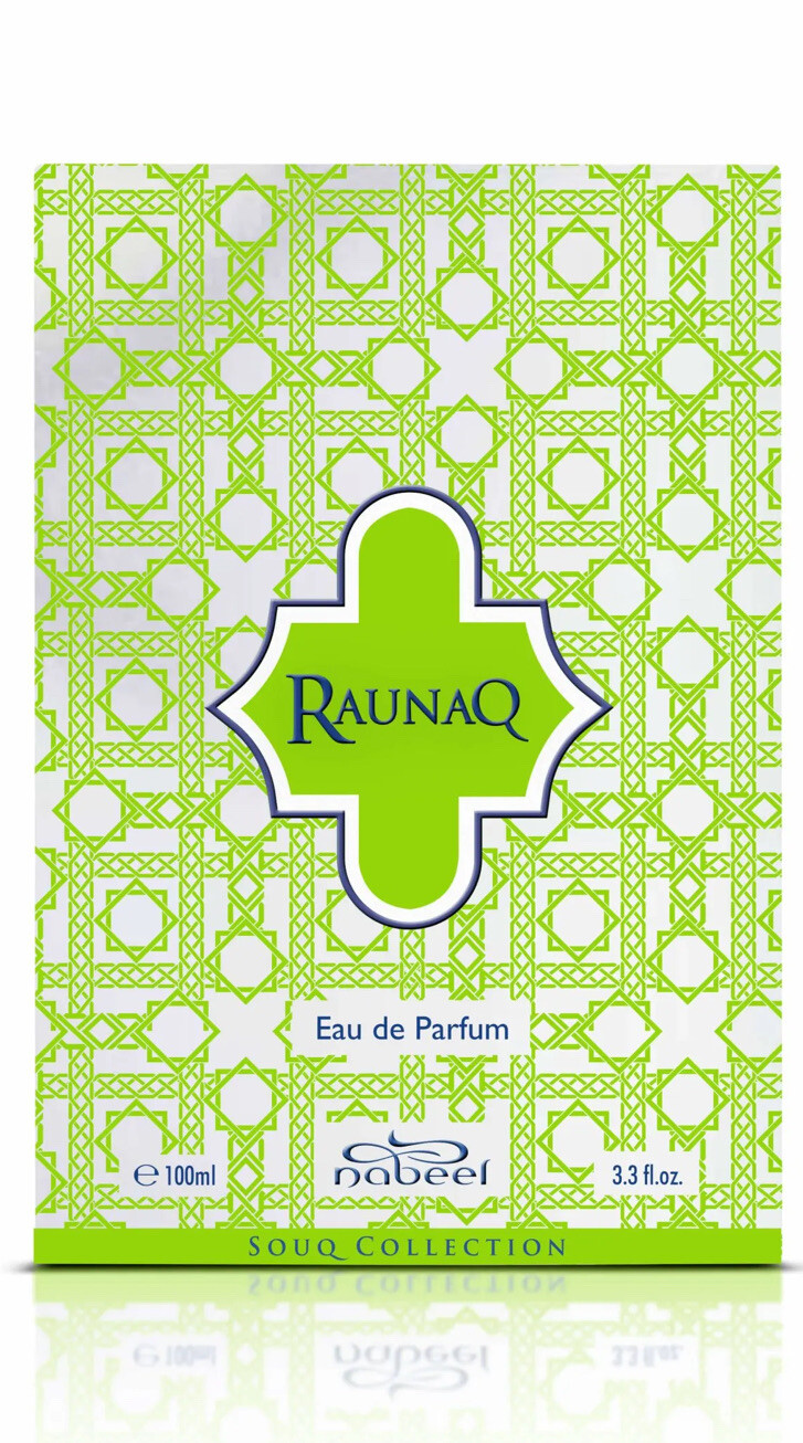 RAUNAQ NABEEL 100ML SPRAY EDP INSCATOLATO NUOVO PROFUMO ARABO EAU DE PARFUM