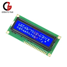 5V 1602 16x2 Characters Blue/Yellow Backlight LCD Display Module For Arduino USA