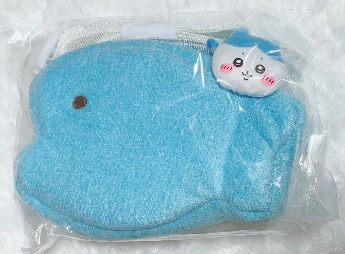Chiikawa Hachiware Fish Mini Shoulder Bag Pochette Limited Blue