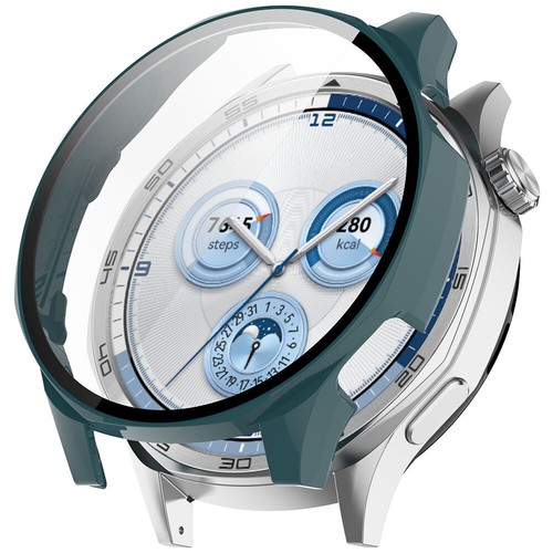 PC-Gehäuse aus gehärtetem Glas Displayschutzfolie für Huawei Watch GT5 46 mm (gr - Zdjęcie 3 z 8
