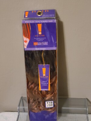 Masterpiece Hair 100% Human Hair HH Oprah Curl 12 Inch T1B/30