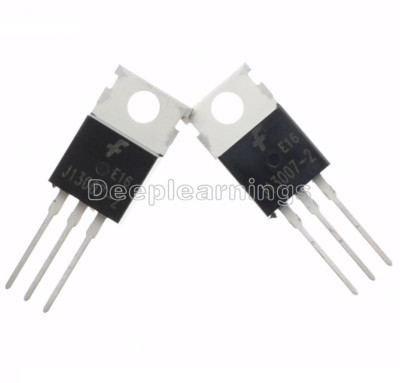 50 PCS FJP13007-2 TO-220 MJE13007 J13007-2 Fast-Switching NPN Power 50 PCS FJP13007-2 TO-220 MJE13007 J13007-2 Fast-Switching NPN Power