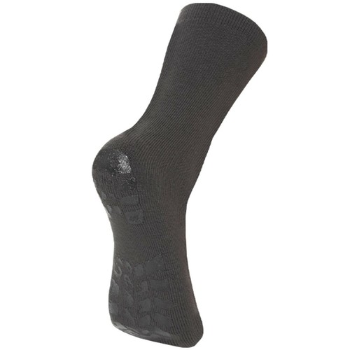 1,3,6 Men Thermal Slipper Socks Gripper Lounge Warm Non Slip Bed Sock - Picture 5 of 5
