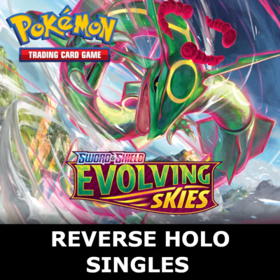 Pokemon TCG Evolving Skies - REVERSE HOLO EINZELKARTEN