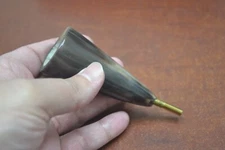 GENUINE POWDER BUFFALO HORN FILLING FUNNEL 4"