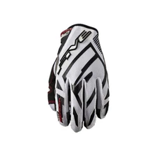 Motocross Gloves Summer FIVE Off Road MXF PRORIDER S White Approved