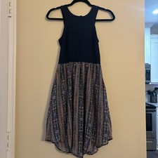 Xhilaration Halter Neck Aztec Boho SunDress Blue XS Blue Women’s Target