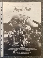 Memphis Belle Matthew Modine, Eric Stoltz 1990 Norwegian Press Release