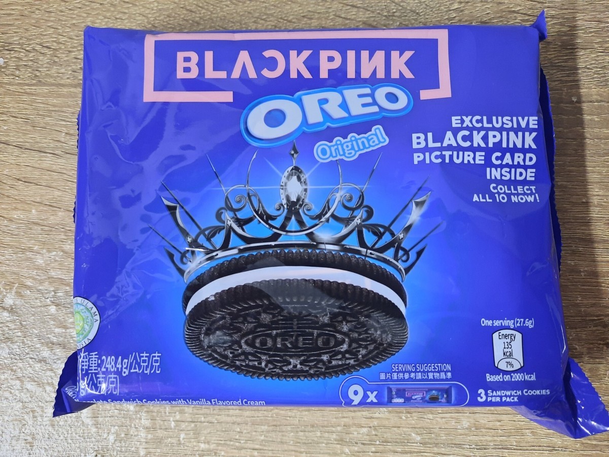SEALED BLACKPINK X OREO with 1 PHOTOCARD Limited Edition
