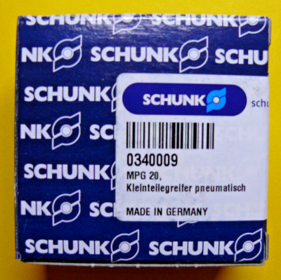 Schunk MPG 20 Parallelgreifer Kleinteilegreifer pneumatisch 034009 NEU & OVP