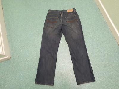 Jean Homme Westbay Vintage Denim - Taille 34/32 - Coupe Droite Délavée Bleu Foncé - Très Bon état