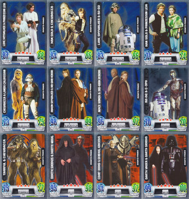 Star Wars Movie Card Serie 2 - Force Attax Zusatz-Power Karten 213 - 224 Auswahl