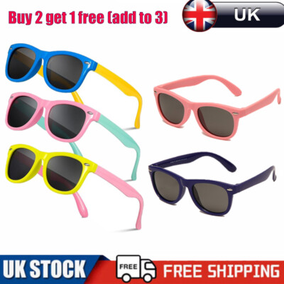 CHILDREN Polarised SUNGLASSES KIDS BOYS GIRLS Glasses