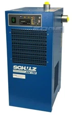 SCHULZ 100 CFM REFRIGERATED COMPRESSED AIR DRYER, 20HP & 25 HP COMPRESSORS, 115V
