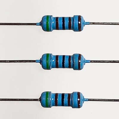 [10x] Metallschicht-Widerstand 5.1k  1/4W 1% axial