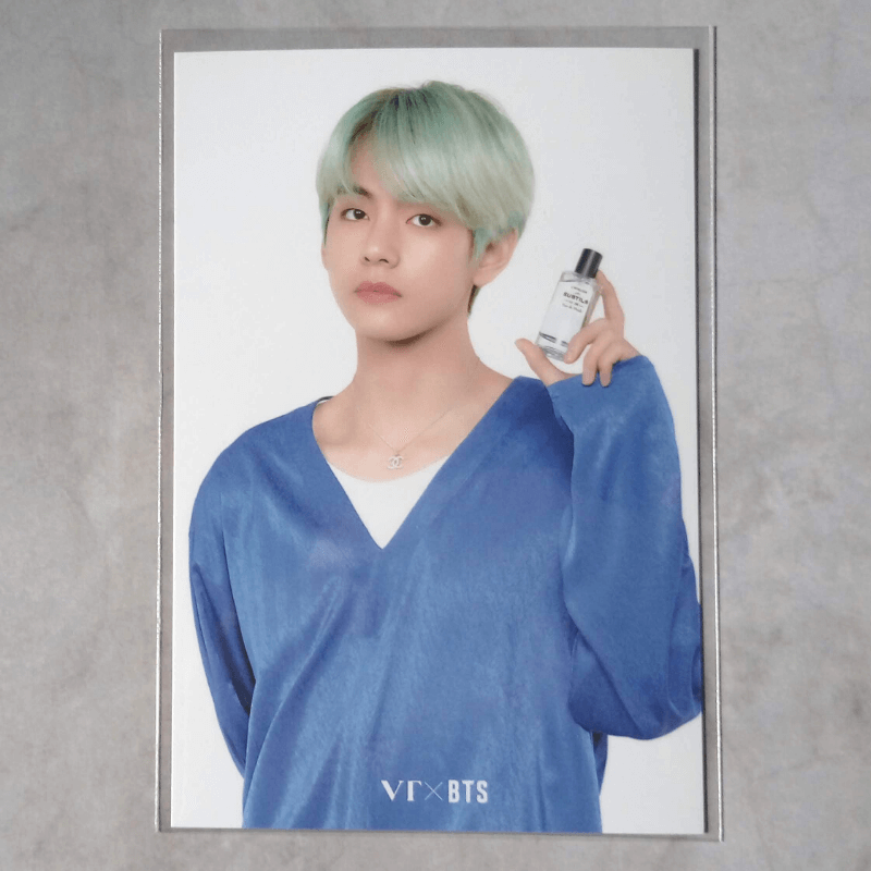 BTS X VT Cosmetics Perfume Official Limited Photo Card - V