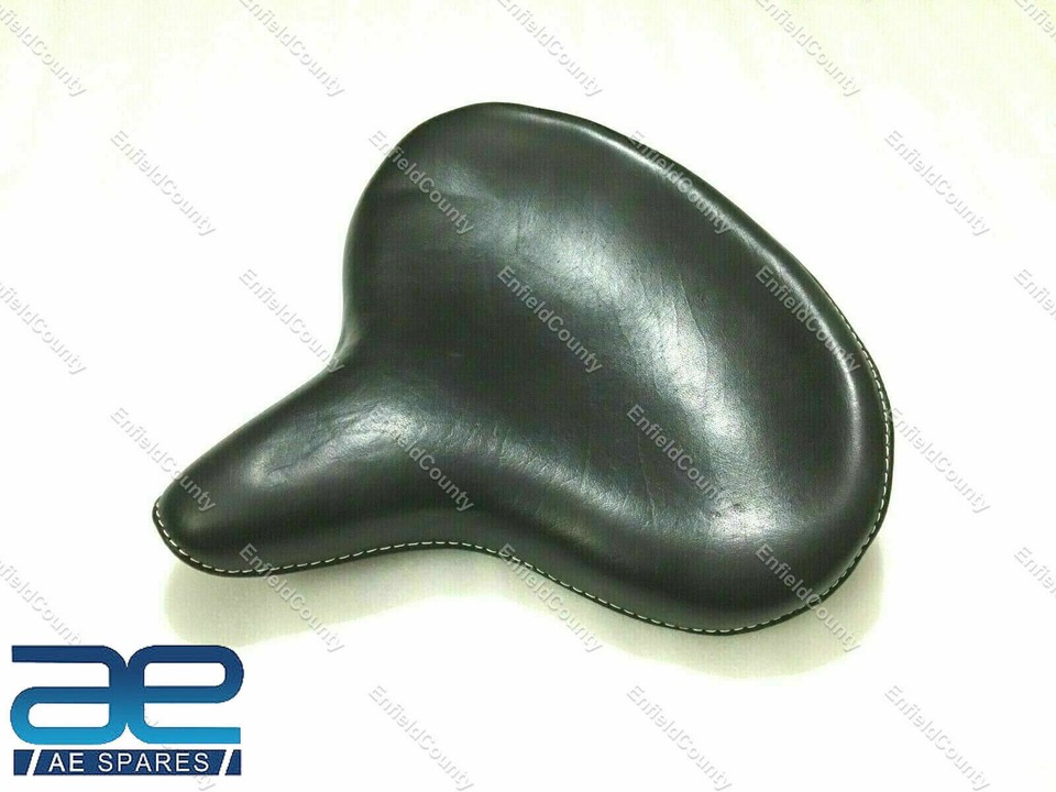 Siège Solo Cuir Véritable Pour Harley WLA WLC VL UL EL Knucklehead - Neuf AEspares