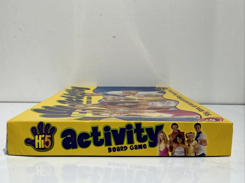 Hi 5 Activity Board Game 2004 -GC -Ages 3+ -Original Cast- 2+ Player- Incomplete - Image 4 of 4