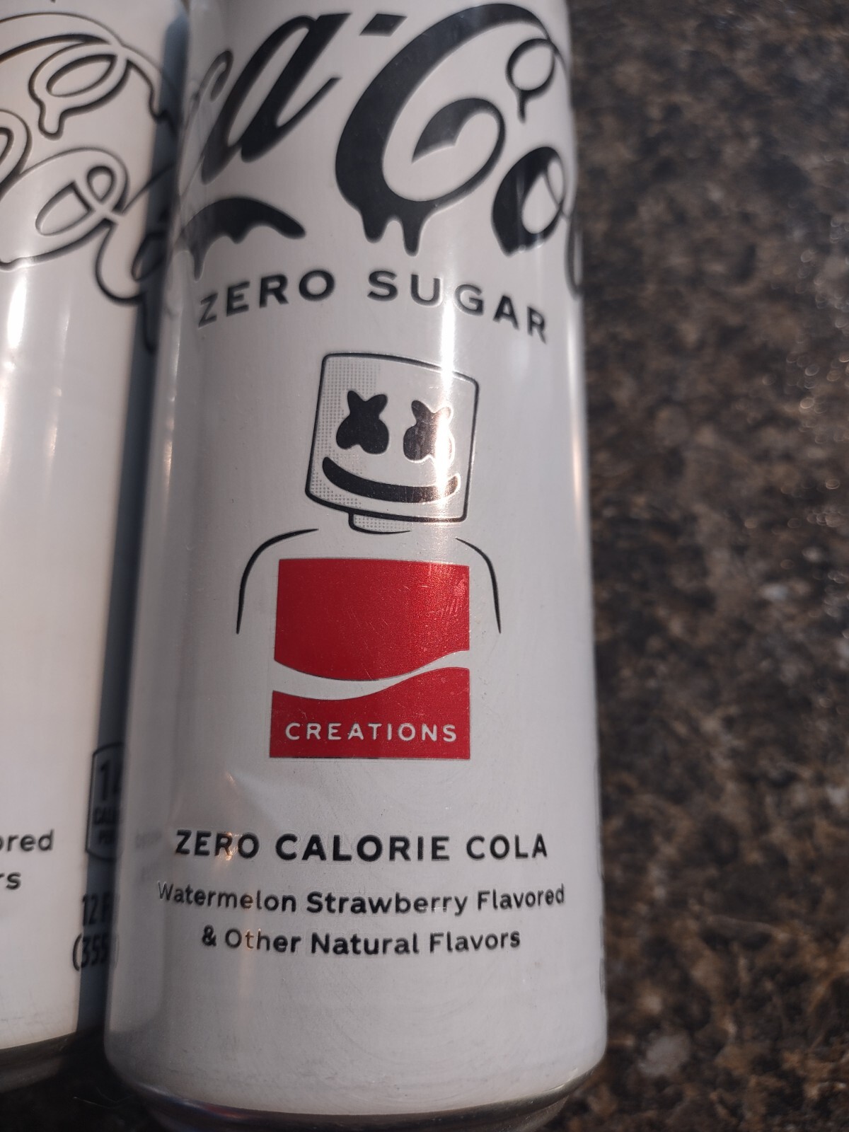 CocaCola The Artist Marshmello's Limited Edition Sleek Can (empty)