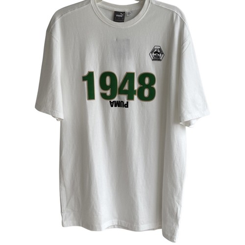 Puma x Rhude Collab NWT White 1948 T 