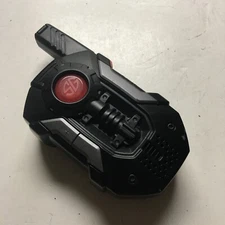 One Spin Master Spy Gear Black Walkie Talkies  ©SML 15211 Size: 5"L x 2.25"W