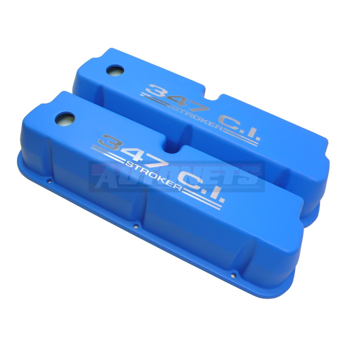 SB Ford 347ci Stroker Logo Aluminum Tall Valve Cover Small Block