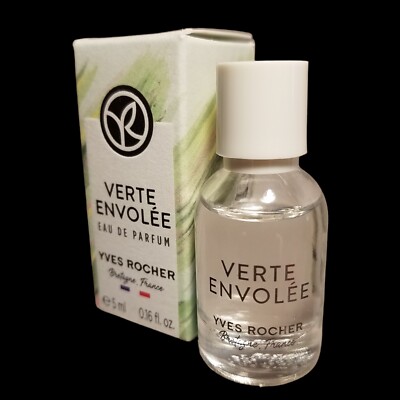 MINI Yves Rocher VERTE ENVOLEE Eau De Perfume Dabber Splash Women 0.16 fl oz