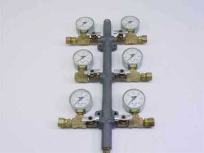 #ad Generic 0 30 PSI Six Outlet Manifold Low Pressure Inlet:1 4 NPT Outlet:1 8 NPT $22.11