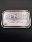 APMEX Silver Bar 1 oz Fine .999 Troy Ounce, Protective Plastic Case