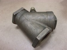 NIBCO T413B Y-Pattern Water Line Swing Check Valve 2" NPT Bronze 125 SWP 200 CWP