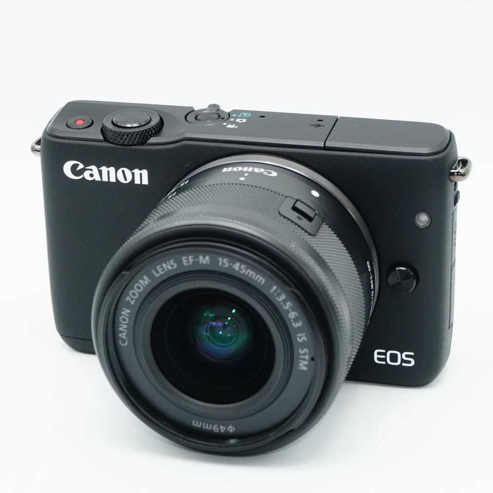 "Near Mint" Canon EOS M10 Black with 15-45mm F3.5-6.3 Lens Kit #08014 - Image 2 of 4