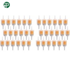 36 Pack 1/4" x 5/16" Gas Inline Fuel Filter For Kawasaki Kohler Briggs  S