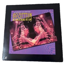 Led Zeppelin The Song Remains the Same Laserdisc 11387 LD 2 Disc Set Concert