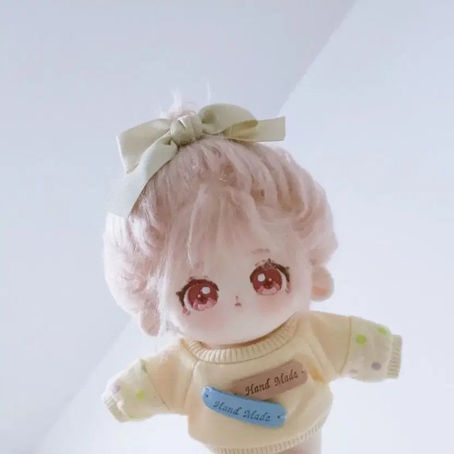 20cm Peach Soda Stuffed Doll (Hair Cut, Unused, Heavily Used)