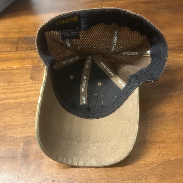 Condor Tactical Camo Patch Adjustable Ball Cap Ha… - image 8