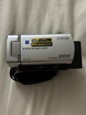 Sony Handycam DCR-SR45 30GB HDD Digital Camcorder 40x Zoom Silver - Tested/Works