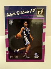 WADE BALDWIN IV 2016-17 Panini Donruss Rookies #164 Press Proof Purple /199 (RC)