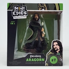 Weta Workshop Mini Epics Aragorn #7 The Lord of the Rings Figure New