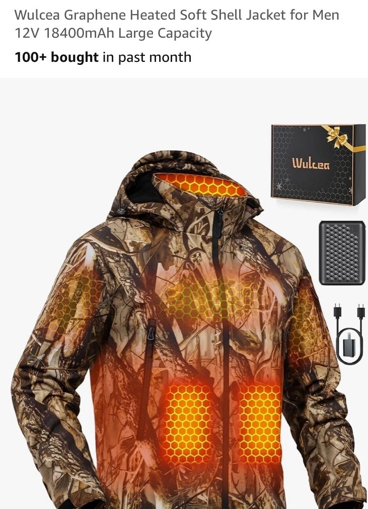 HEATED SOFT SHELL JACKET (M)