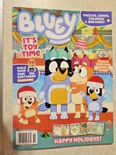 Bluey Magazine - Holiday Issue - It's Toy Time! - Puzzles-Games-Coloring-More!