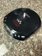 Sony Walkman D-E220 ESPMAX Portable Blue CD Compact Disc Player USED, Works