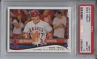 2014 Topps #364 Mike Trout PSA 10 Gem Mint Angels MVP  Youngest To Hit Fo Cycle