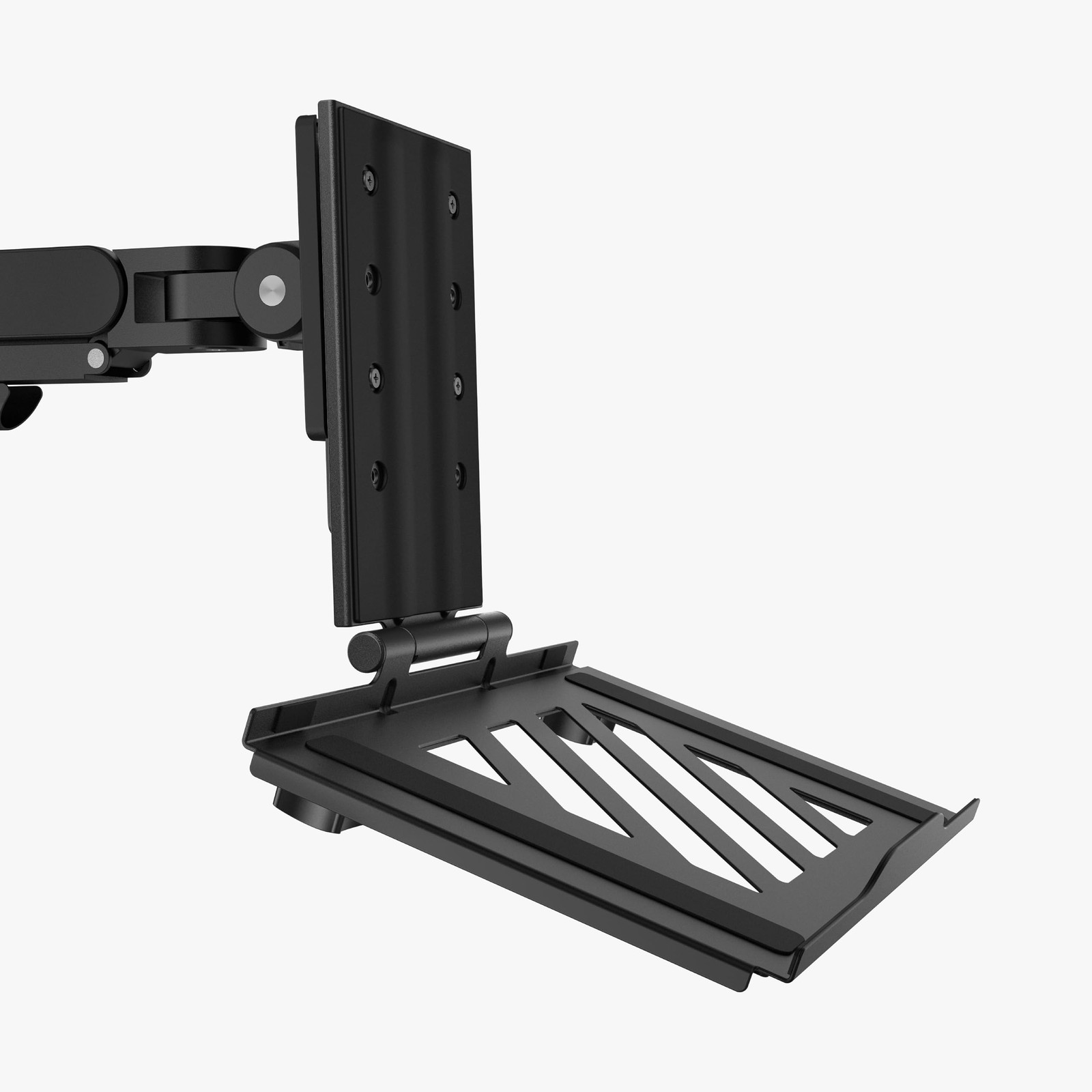 LTB01 Plateau pour ordinateur portable fin pour bras d'écran afin de soulager le mal de dos