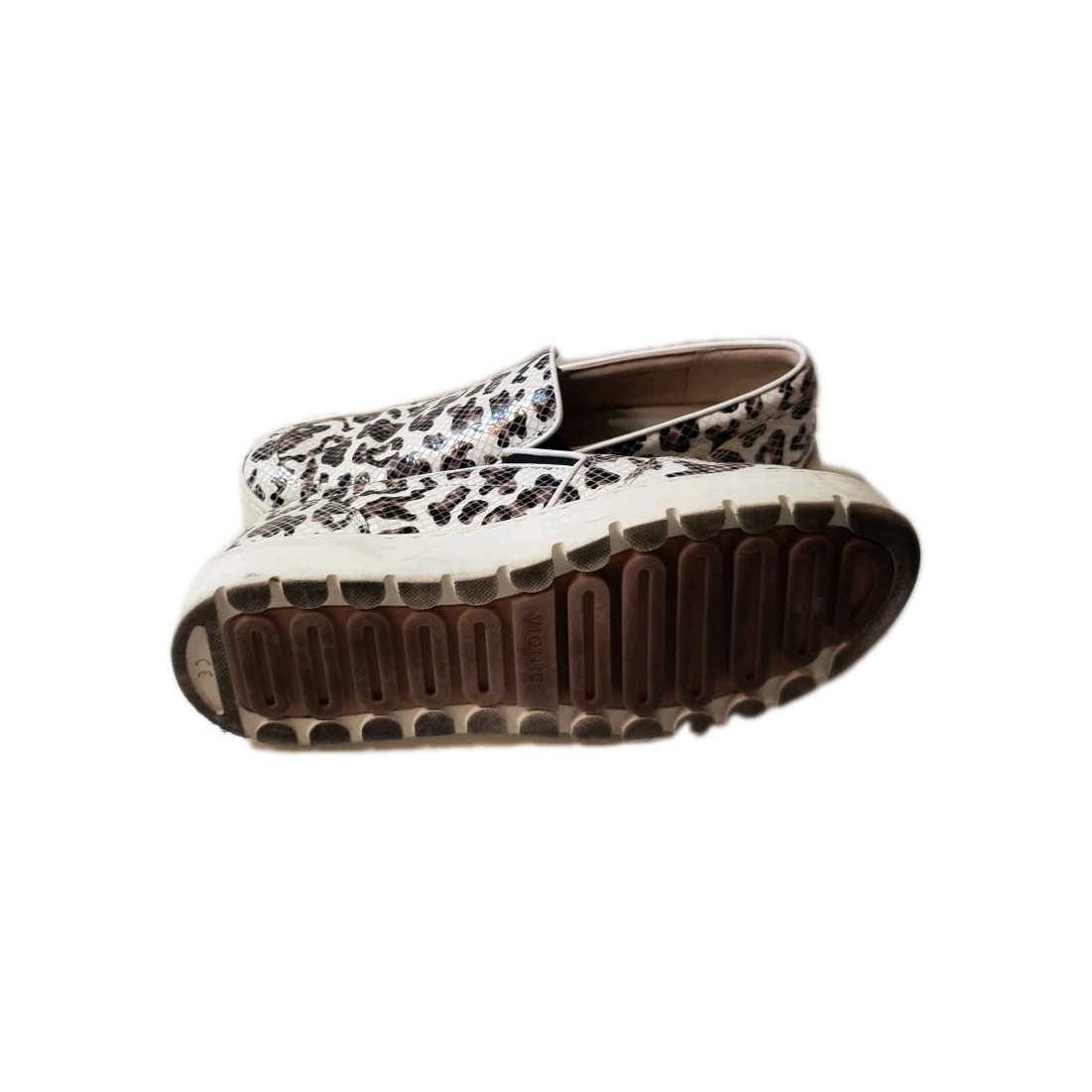 Vionic Dinora Leopard Snake Print Platform Slip O… - image 8