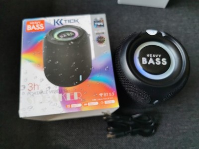 Portable wireless Speaker, Bluetooth Box, Bluetooth Speaker schwarz